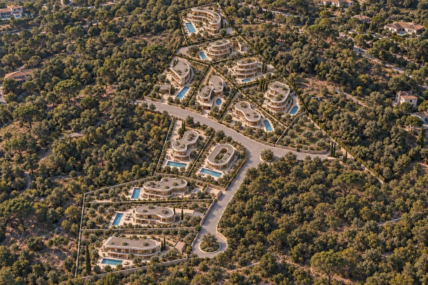 Can Pujol · 12 villas en l’Ametlla del Vallès — Vivienda, l'Ametlla del Vallès, Barcelona · IA