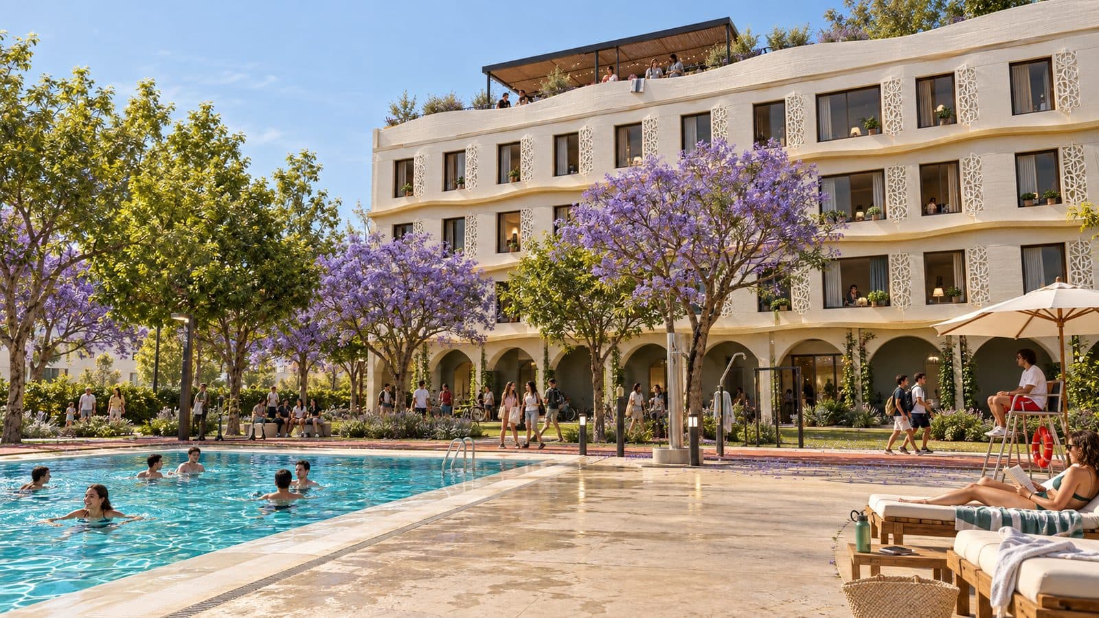 Residencia, hotel y parque · Jerez de la Frontera · Más imágenes del proyecto (3/5)
