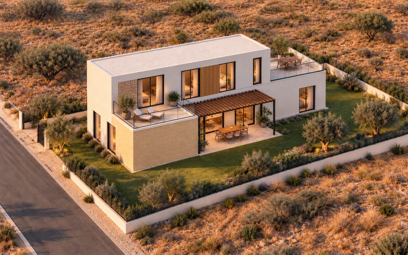 Vivienda de dos plantas · Sant Jordi, parcela 76 · Más imágenes del proyecto (2/5)