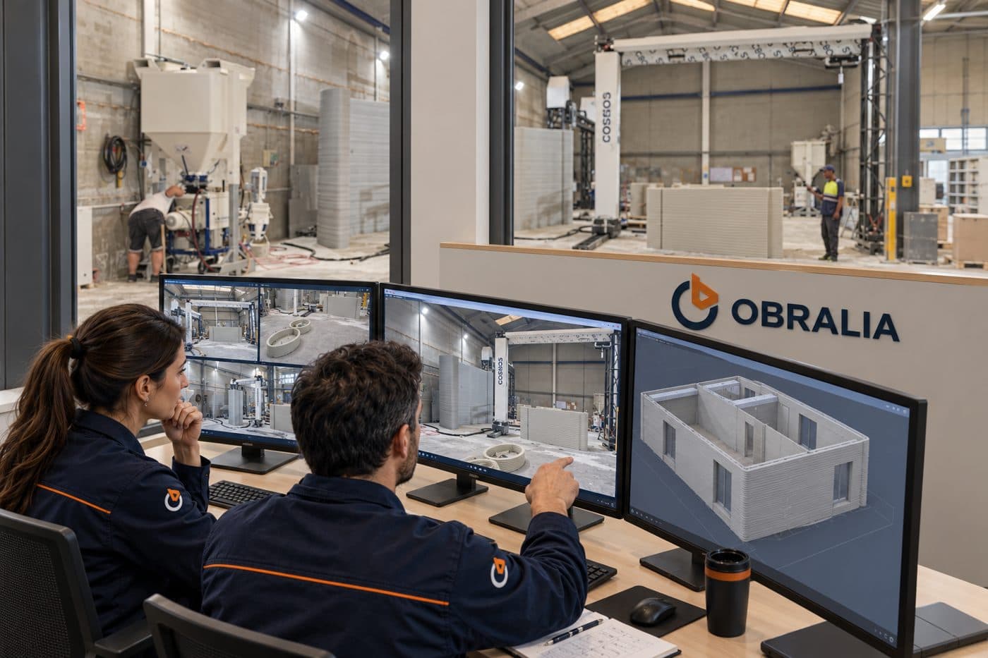 Sala de control: del modelo digital a la máquina